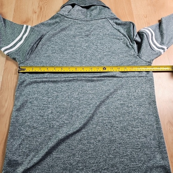 Nike Michigan State Spartans Sweater Mens Small Green Dri-FIT Turtle Neck - Picture 9 of 11